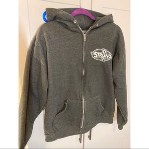 L Gray Strung Out band hoodie